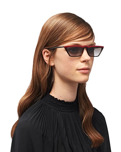 prada ultravox pr001|Ultravox sunglasses Prada Metallic in Metal .